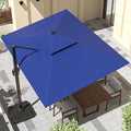 9' X 12' Cantilever Outdoor Patio Umbrellas by ORYNTREX