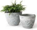 LA JOLIE MUSE Flower Pots Outdoor Garden Planters, Indoor Plant Pots by LaJol%C3%ADeMuse
