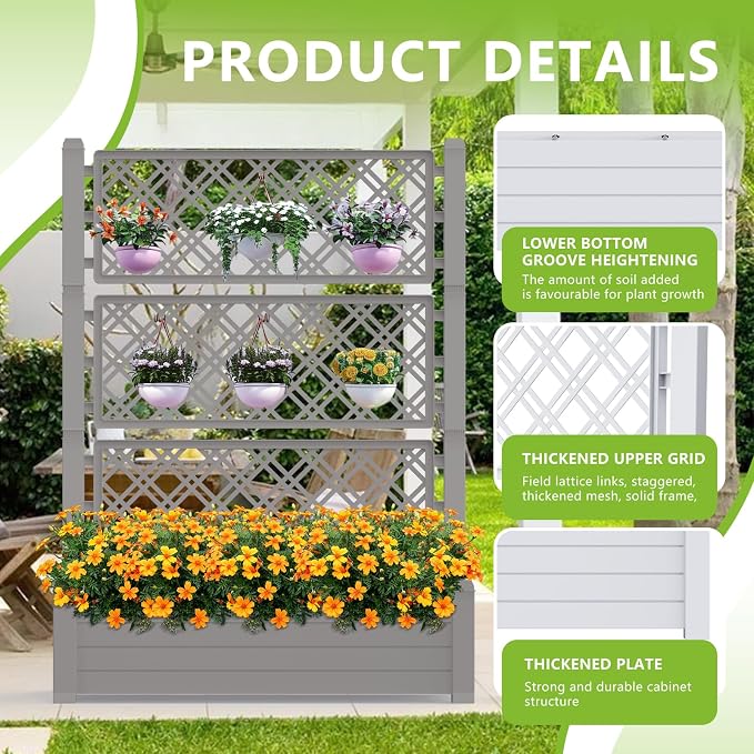 EasyUp Raised Garden Bed with Trellis - Image 5