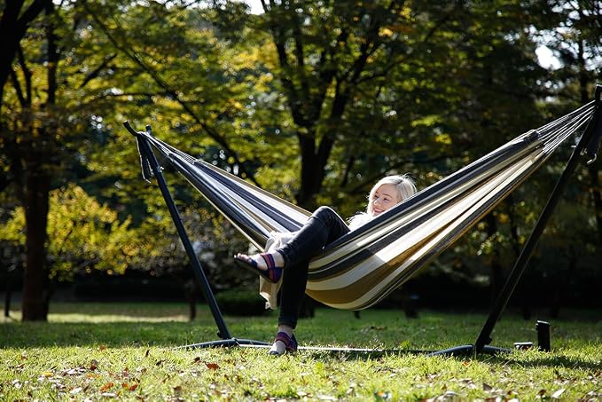 Vivere Double Cotton Hammock - Image 5