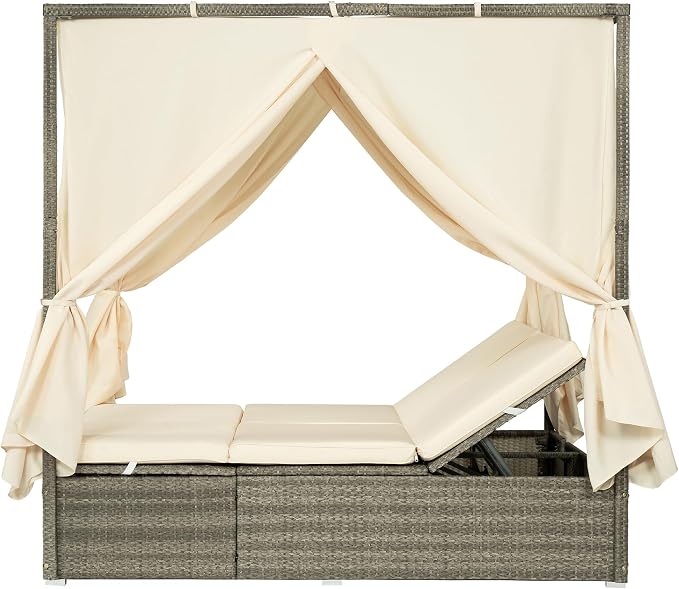 Wicker Metal Outdoor Pool Furniture - Image 6
