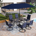 PHI VILLA 8 Piece Patio Dining Set by PHIVILLAThepioneerofcomfortablehouseholdsupplies