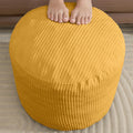 Pouf Ottoman Foot Stools with Foam Small Ottoman by WSOFRLAC