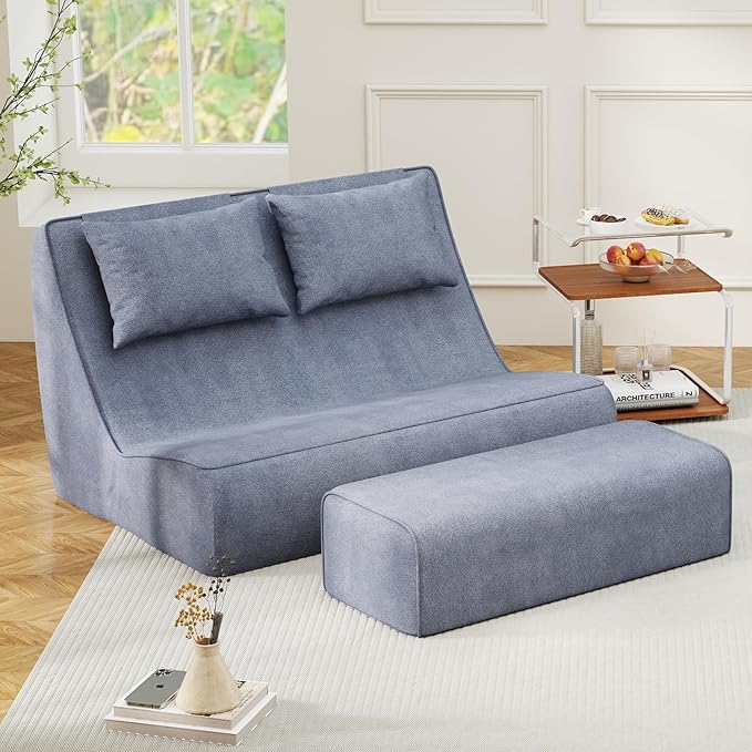 Giant Bean Bag Chair for Adults by SnugSofeeFoamSofa
