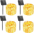 Solar String Lights Outdoor Waterproof, 4 Packs Total 132 Ft 400 LED Solar by Brightown