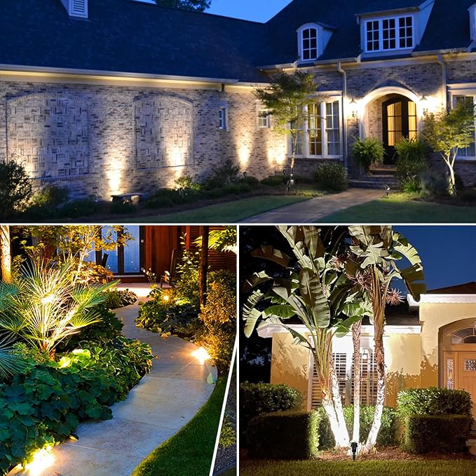 Low Voltage Landscape Lighting, 8 Pack Outdoor Spot Lights - Image 7