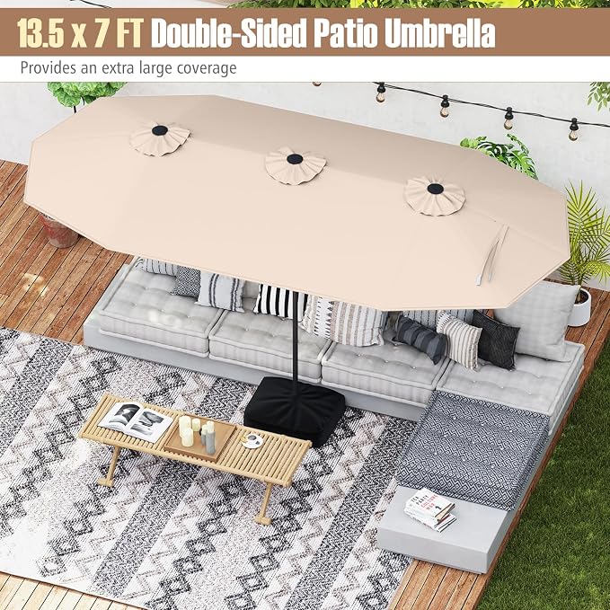 Tangkula 9 Piece Rattan Outdoor Dining Set - Image 4