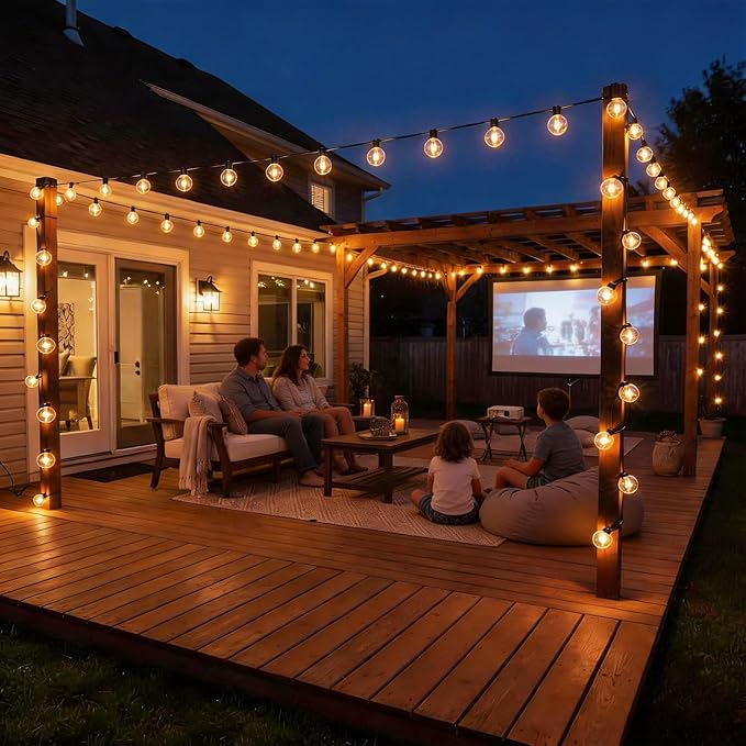 RTTY Classic Series 100FT All-Purpose Outdoor String Lights - Image 8