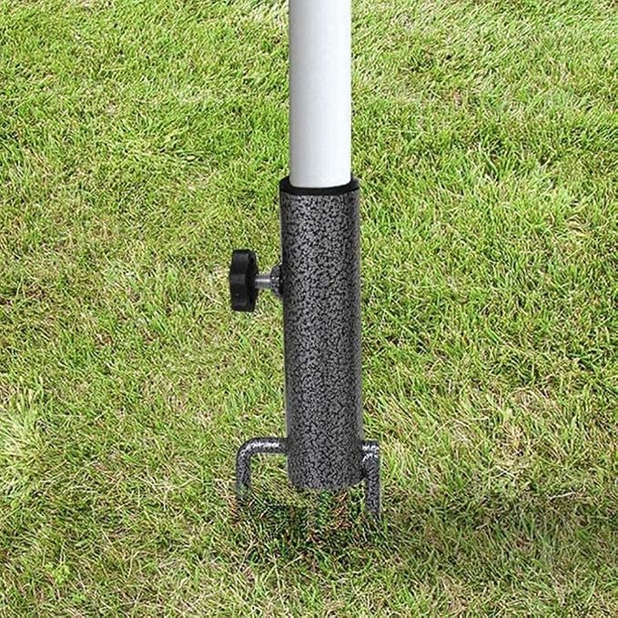 AMMSUN Patio Umbrella Steel Anchor Beach Umbrella Heavy Duty Metal Ground Grass - Image 4