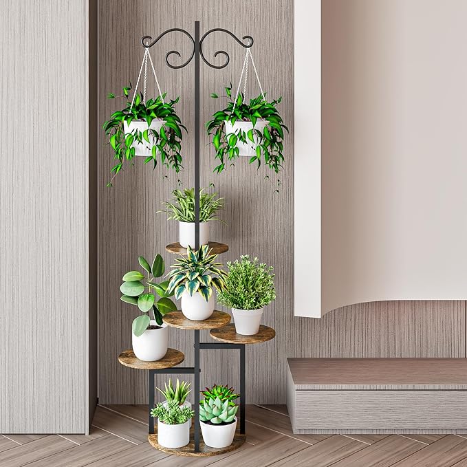 Plant Stand Indoor 5 Tier 8 Potted - Image 2
