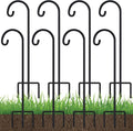 FEED GARDEN Adjustable 32 Inch Shepherd Hooks Rust Resistant Steel Shepard Hooks by FEEDGARDEN