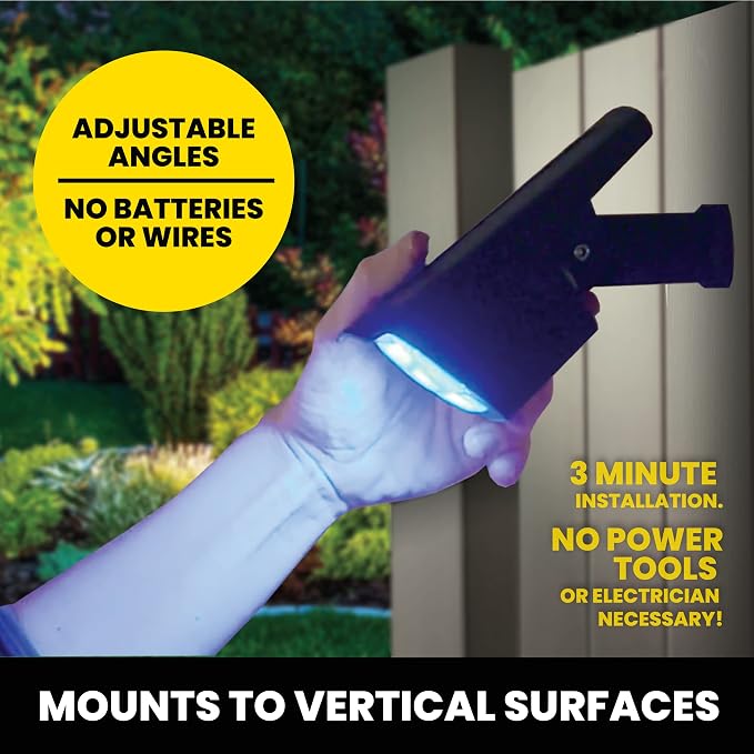 Bell+Howell Solar Lights Outdoor Bionic Burst Waterproof IP67 Path Lights - Image 6