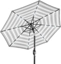 Best Choice Products 10ft Solar Polyester LED Lighted Patio Umbrella w/Tilt by BestChoiceProducts