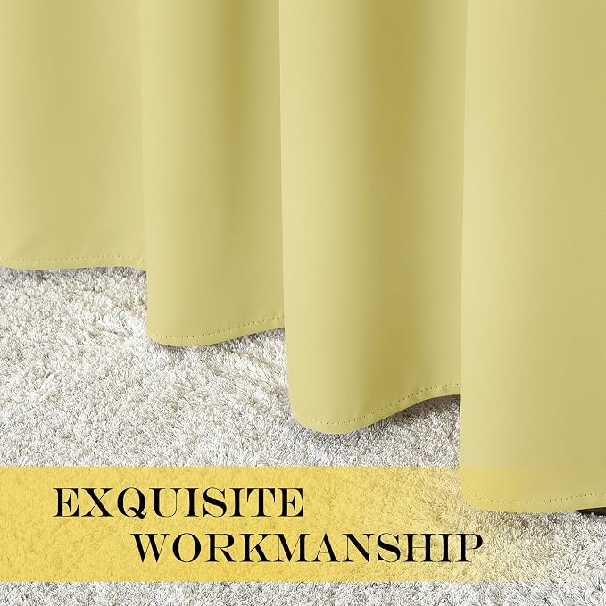 NICETOWN Door Curtain for Closet Doors 80 Inches Long 1 Panel, Room Divider - Image 4