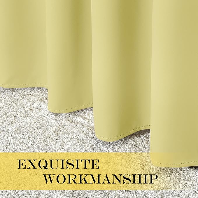 NICETOWN Blackout Curtains 84 Inch Length, Thermal Insulated Room Darkening - Image 4