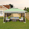 Canopy Tent 13x13 ft, Pop Up Gazebo One-Push Setup by GarveeLife