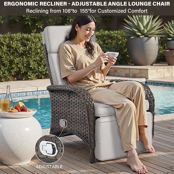Belord 5 Piece Patio Furniture Set - Image 3