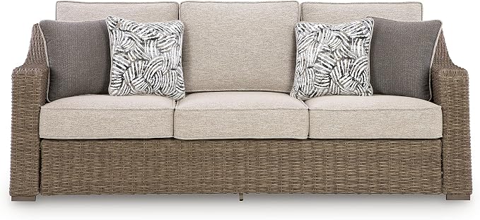 Signature Design by Ashley Carmel Bay Casual Outdoor Sofa - Image 3