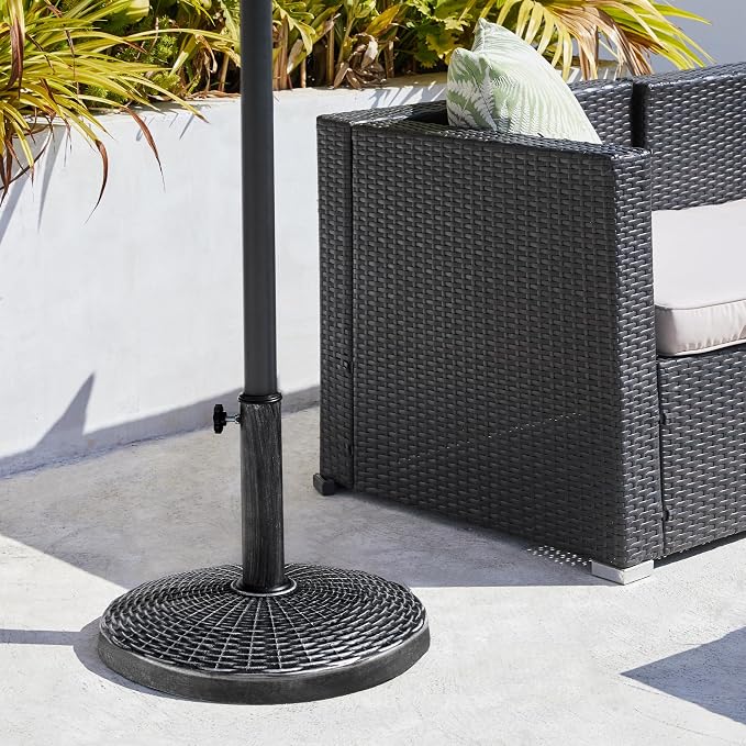 Yaheetech 22 lbs Outdoor Umbrella Base, Heavy Duty Market Umbrella Base Stand - Image 2