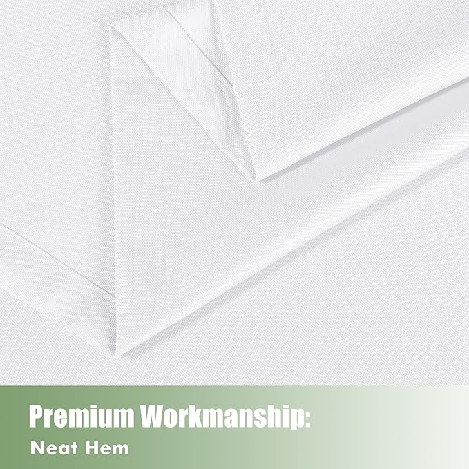 HolidayIdeas Outdoor Curtains for Patio Waterproof, 8 Panels - Image 5