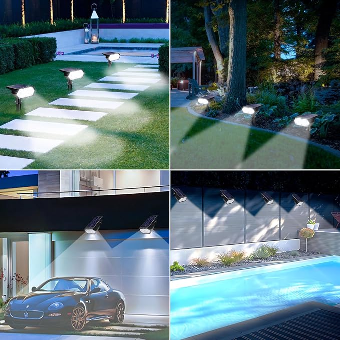 LYHOPE Solar Spot Light Outdoor, 49 LED Lights - Image 5