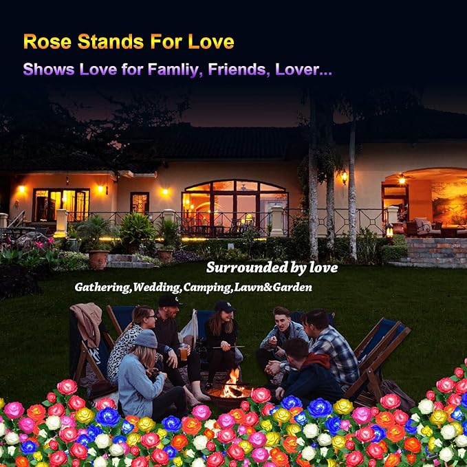 Solar Flower Lights Outdoor - Image 3
