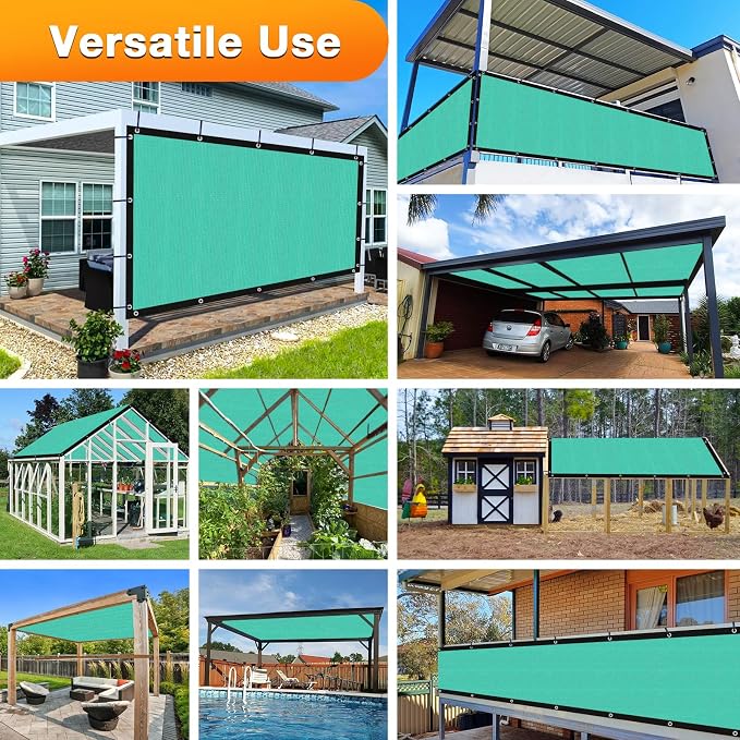 Artpuch Outdoor Pergola Shade Cover 6' X 20' Sun Shade Cloth - Image 6