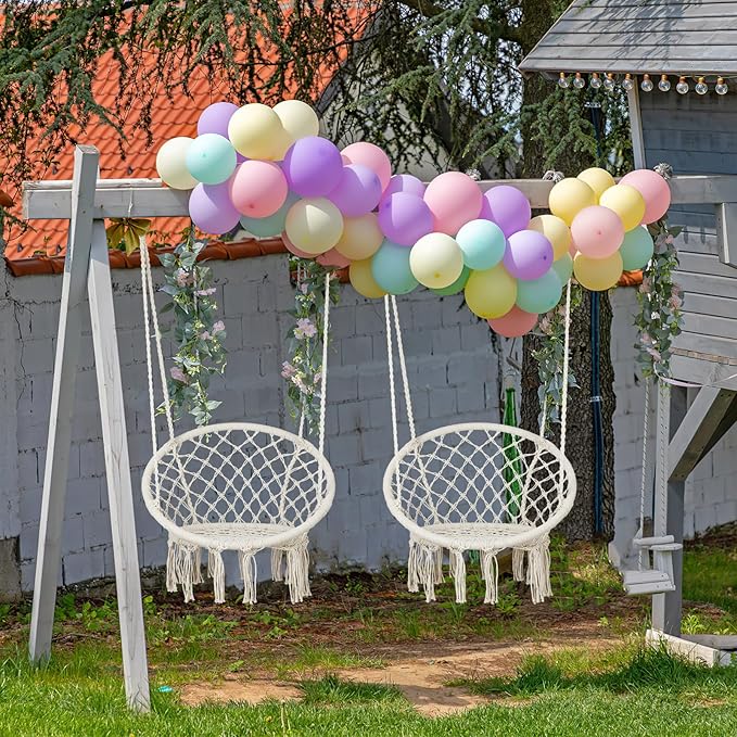 Macrame Hammock Chair Swing - Image 2