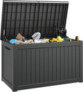 Outdoor Storage Box, Resin Deck Boxes Indoor and outdoor, Waterproof Storage by NBYSGO
