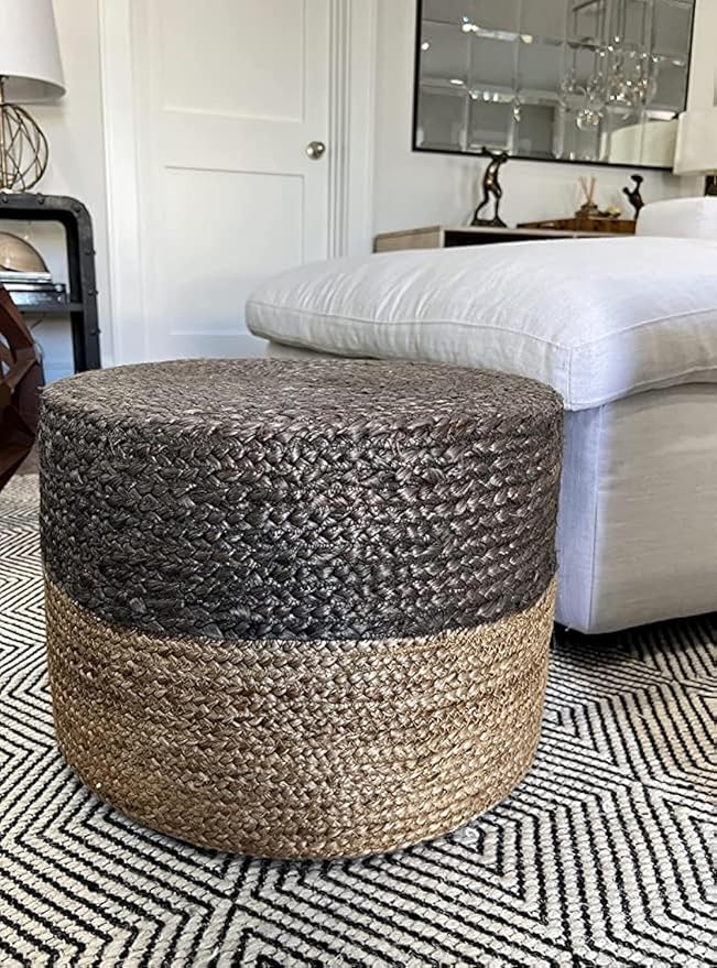 S & L Homes Pouf Ottoman by SLHOMES