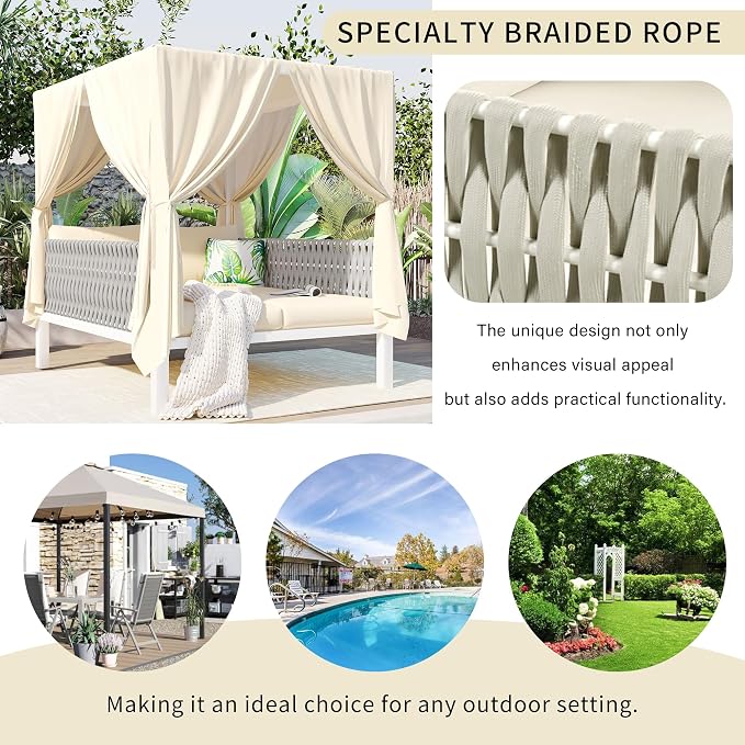 Merax Outdoor Patio Daybed - Image 7