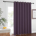 NICETOWN Patio Door Curtain 84 inches Long, Grommet Room Divider Curtain Panel by NICETOWN
