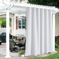 RYB HOME Outdoor Curtains for Patio Waterproof Block Sunlight Thermal Insulated by RYBHOME