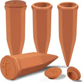 Large Terracotta Watering Spikes by SoilaguaDirect