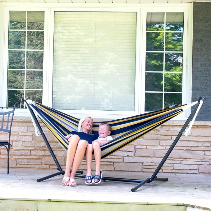 Vivere Double Cotton Hammock - Image 5