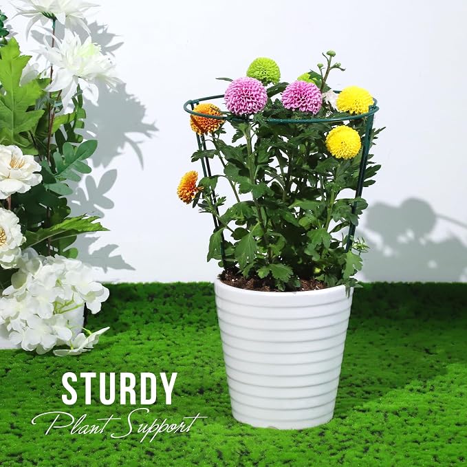 LEOBRO Plant Support Stakes, Plant Support, Peony Cages and Supports, Garden - Image 7