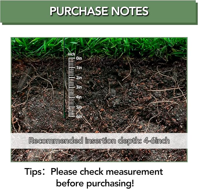 Joyhalo 12 Pack Plant Support Stakes, 16 Inch Plant Stakes - Image 4