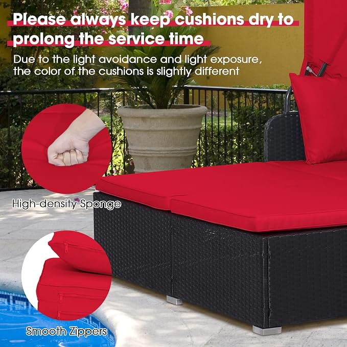LDAILY Moccha Outdoor Daybed - Image 5