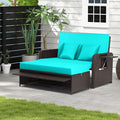 RELAX4LIFE Wicker Patio Outdoor Daybed by RELAX4LIFE