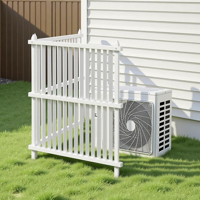 VEVOR 2 Panels Outdoor Privacy Screen, 36 x 45 in Air Conditioner Fence - Image 8