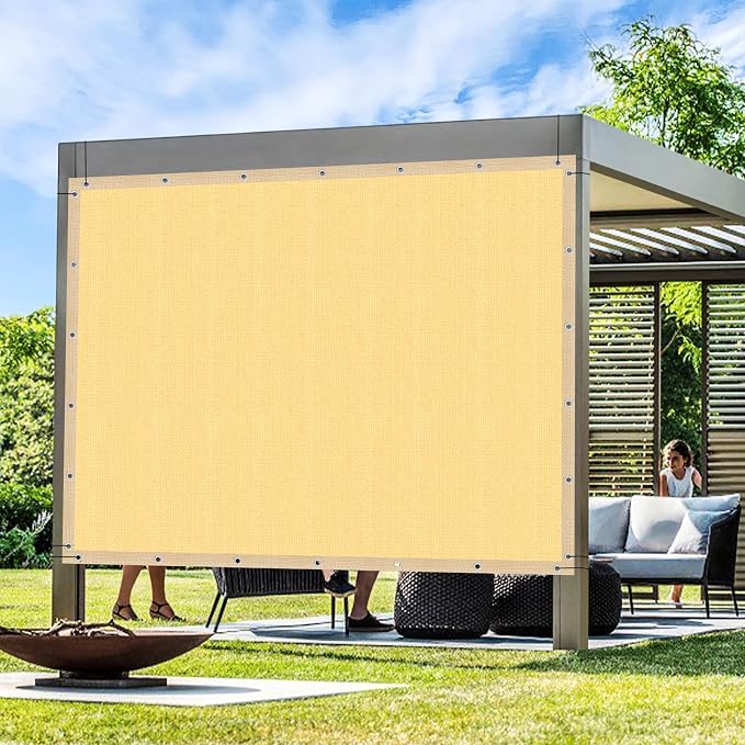 Artpuch Outdoor Pergola Shade Cover 14x18 FT Sun Shade Cloth by Artpuch