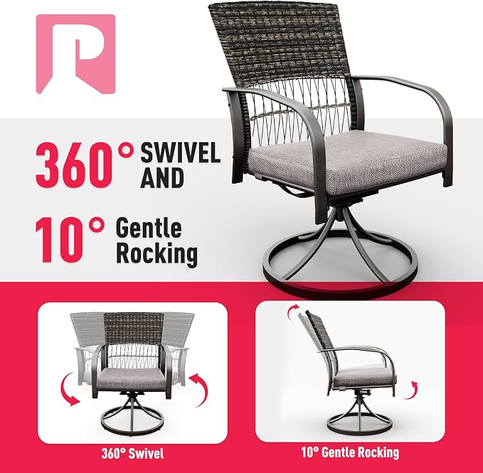 Pamapic 7 Piece Patio Dining Set - Image 3