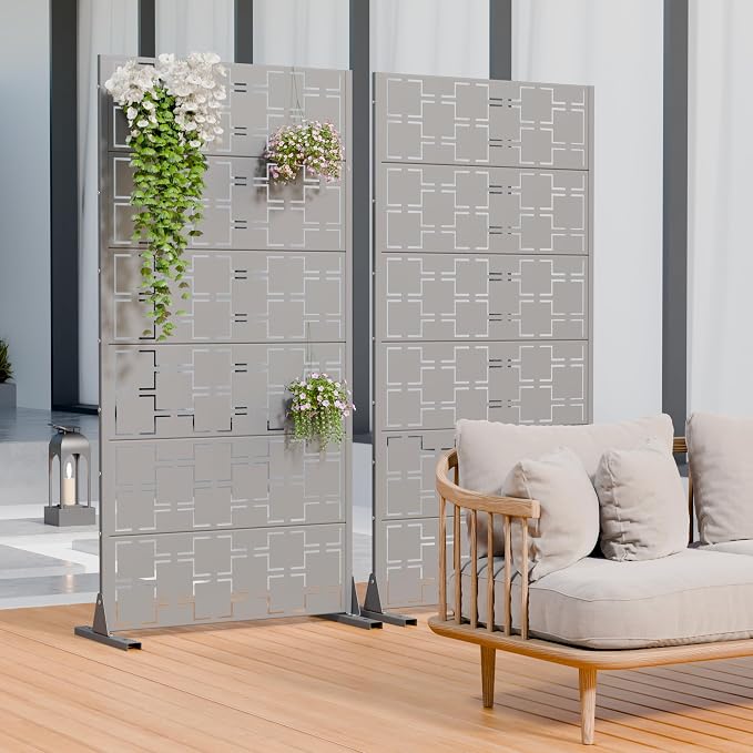 Casaphoria Metal Privacy Screen Outdoor - Image 8