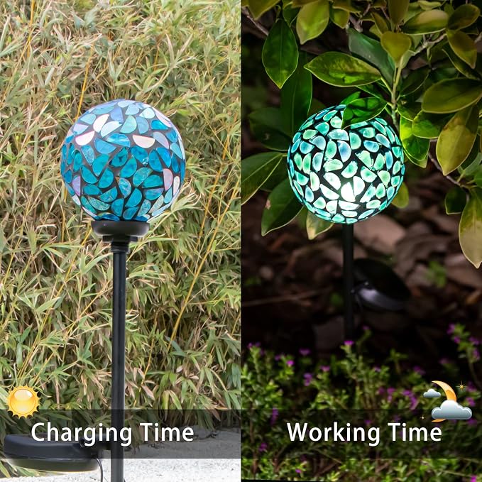 VCUTEKA Solar Lights Outdoor Decorative - Image 4