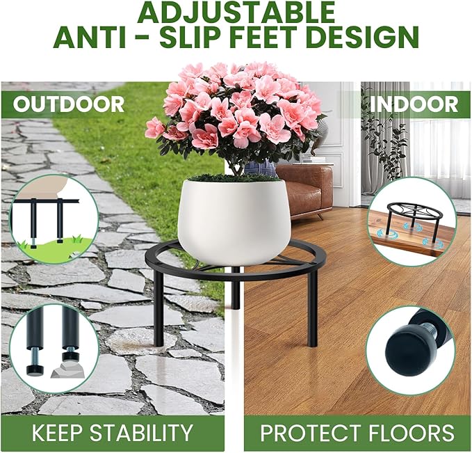 TOSKING Heavy Duty Metal Plant Stand - Image 6