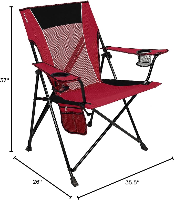 Kijaro Dual Lock Portable Camping Chairs - Image 3