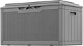 Greesum 100 Gallon Resin Deck Box Large Outdoor Storage by BuynowfromGreesum