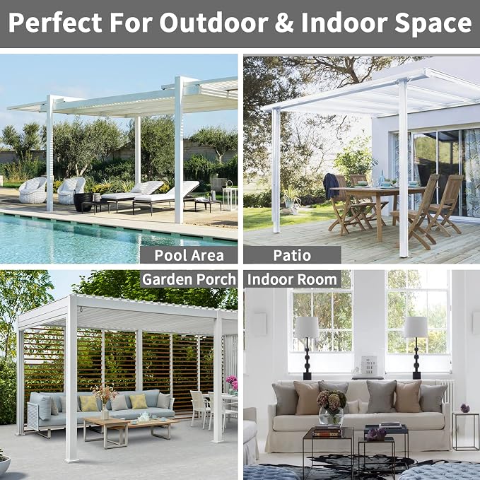 Easy-Going Linen Look Outdoor Curtains Waterproof Windproof Porch Curtains - Image 6