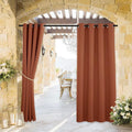 RYB HOME Outdoor Curtains for Patio Waterproof Block Sunlight Thermal Insulated by RYBHOME