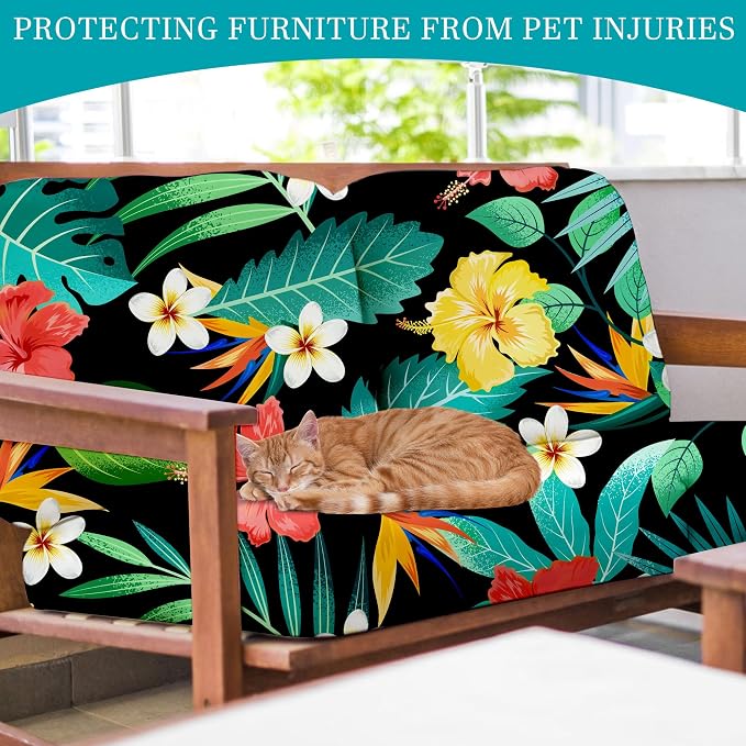 12 Pcs Stretch Patio Cushion Covers, Outdoor Couch Covers Replacement, Outdoor - Image 6